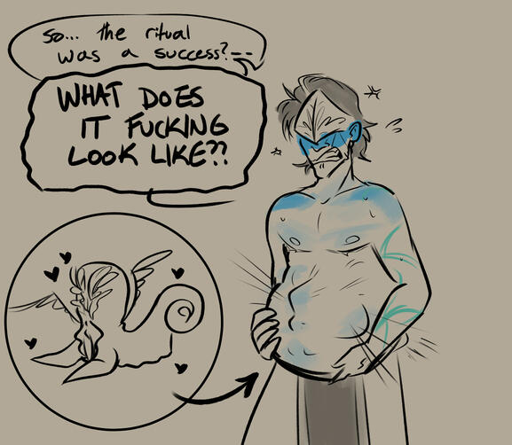 Athal Ovi (bonus), Oct 2025 A silly bonus to go with the previous artwork lol