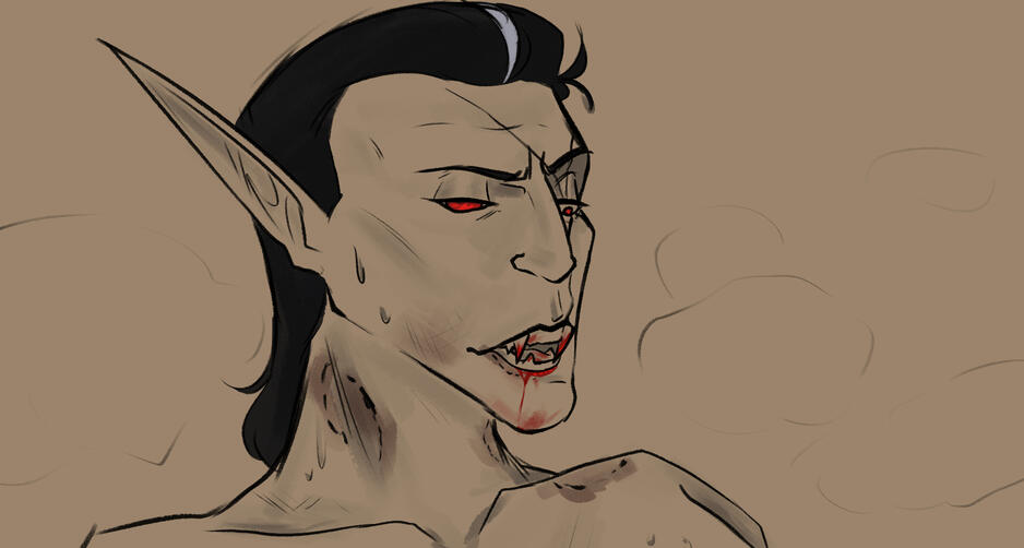 Sterling Unmasked Detail (face), April 2024 Detail/closeup of the face.